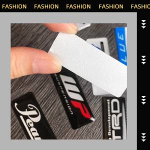 3D Stereo Reflective Stickers Motorcycles Scooter Bicycles Helmets Tank Accessories Sponsor Logo Side Strips Stickers Waterproof Decal For WP Olins Suzuki Honda Yamaha HRC KTM BMW Vespa GoPro ARROW GS