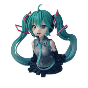 Bandai | Hatsune Miku Bust Kasane Teto Chokonose Figure Anime Virtual Idol PVC Collectible Office Desk Cabinet Home Interior Decoration