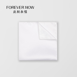 Forever Now Men Suit Pocket Square Pure Color Wedding Business Suit Small Square Towel Chest Handkerchief Accessories