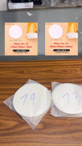 Giấy Chống Tràn Trà Sũa Giấy Lót Bọc Cốc Trà sữa Giấy Chặn Ly Nước Chống Tràn Set 500 Tờ