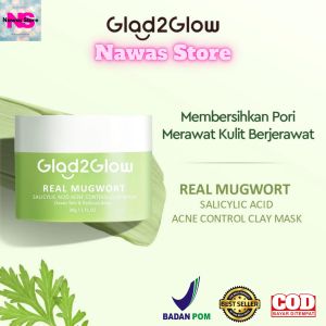 Glad2glow Mugwort Salicylic Acid Acne Clay Mask 30gr