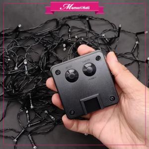 3.5m L3138 100L Lampu Raya Solar Berjurai / LED Solar Energy Icicle Lights