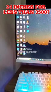 JEAANSP Monitor 19 22 24 นิ้ว จอแสดงผลแบบ Full HD VGA HDMI 75Hz Game Display PC 5ms จอคอมพิวเตอร์ ไร้ขอบ