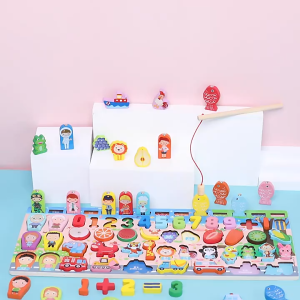 Kids Number Board Toys For 3D Blocks Montessori Building For Early Learning Toys For Kids