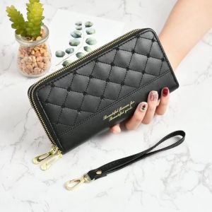 Ví nữ dài 2 ngăn kéo lớn vừa điện thoại nhiều ngăn thẻ tiện dụng kiểu dáng sang trọng LX314