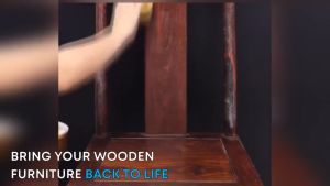 Pembersih Pengkilap / Pelapis Pelindung Pemoles Meja Kursi Lemari - Lantai Furniture Furnitur Kayu Beewax Wood Seasoning - Polish Gel Lilin