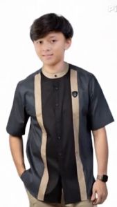 Santripexal Baju Koko Anak Laki-Laki Remaja Desain Modern Nyaman