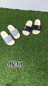 VERSKI Alexa Sandal Wanita Sendal Slop Wanita Slipper Rumah Sandal Slip-On Sendal Rumah Sandal Rumah Anti Slip Sendal Jelly