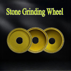 Brazed Diamond Parallel Edge Grinding Wheel Marble Granite Tile Stone Grinding Wheel