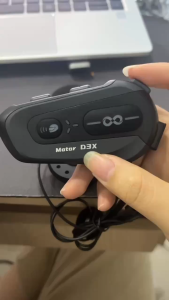 Visaka 2025 Hot 🔥D3X หมวกกันน็อครถจักรยานยนต์ไม่จํากัดคน Intercom 1000 Mah อายุการใช้งานแบตเตอรี่ 600 เมตร Interphone การสื่อสารหลายคน 🔥 COD