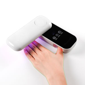 Foreverlily | Rotatable UV Light Nail Lamp 36LED Lights Gel Nail Polish Curing Lamp Portable Dual Lamp Nail Dryer For Single Finger Full Hand
