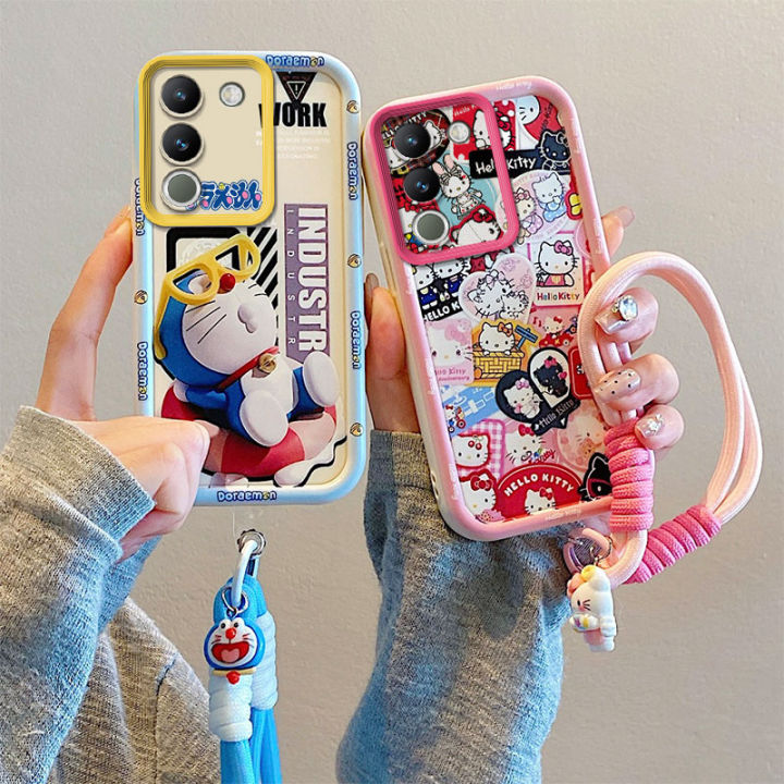 Ốp lưng Honor X6c cho Honor X6c [dây buộc + bốn góc vỏ mềm silicon ...