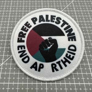 Palestine Flag Embroidery Magic Patch Chapter Tactical Free Punch Motive Chapter Badge Stick Universal for Men And Women