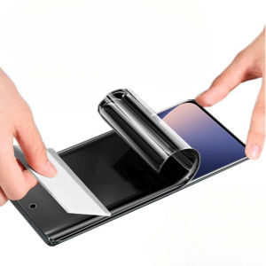 Liquid silicone phone case and Privacy hydrogel film Samsung Galaxy S25 S24 FE Ultra Plus Edge