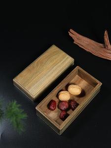 Green Sandalwood Color-Changing Scented Long Buckle Box Simple Chinese Style Desktop Decoration Storage Jewelry Box