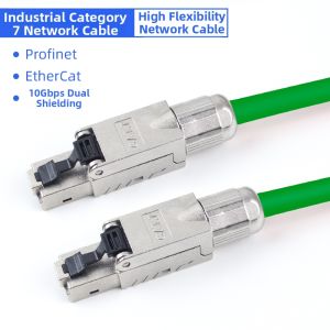 YONGDING | Profinet Industrial Gigabit Ethernet Cable CAT7 Double Shielded High Flexibility