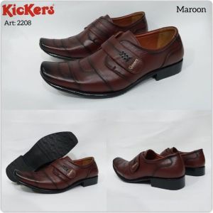 sepatu pantopel kantor Kickers 2208 BERBAHAN KULIT