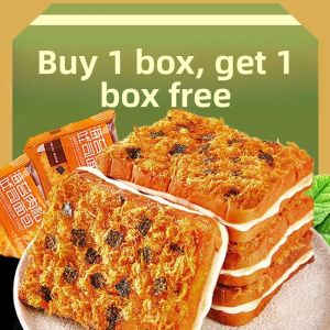 Sea Weed Meat Loaf Toast Sandwich Breakfast Snack Emergency Night Food Leisure Food Delicious Whole Box Heart Food