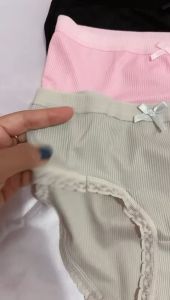 Celana Dalam Wanita Katun CD Fashion Polos High Qualily Underwear Nyaman Lembut 08