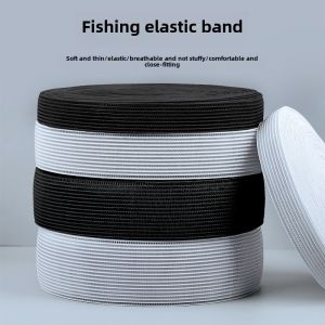High Elastic Breathability Mesh Wide Elastic Band Thin Soft Breathable Comfortable Fishing Line Waist Support Close-Fitting High Elastic Band Elastic Rubber Band