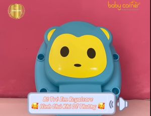 Bô Trẻ Em Royalcare Hình Chú Khỉ Dễ Thương Màu Xanh