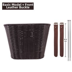 inwild | Foldable Bicycle Detachable Handmade Weaving Basket