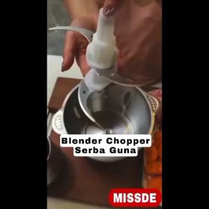 BLENDER PENGGILING DAGING STAINLESS ELEKTRIK / CHOPPER MEAT BLENDER STAINLESS