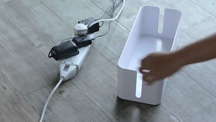 [COD] Multifunctional Cable Wire Cord Organizer Box Power Strip Case ...