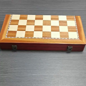 Papan Catur Kayu 29x29cm Papan Catur Magnet Lipat Chess Board Game Superior Chess Board Magnetic