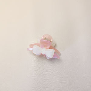 เครื่องประดับผมสไตล์เกาหลีขนาดเล็กสีชมพูสีเขียวอ่อนน่ารัก เครื่องประดับผมสำหรับผู้หญิงทุกวัย เครื่องประดับผมแบบมีหัวเข็มขัดสำหรับใส่ผมข้างหนึ่ง