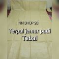 terpal khusus jemur padi tebal/terpal lot jemuran padi  ukuran 3x4 meter. 