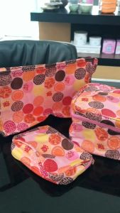 RRS กระเป๋าใส่เครื่องสําอางกันน้ํา กระเป๋าอเนกประสงค์ 3 ใบ/ชุด