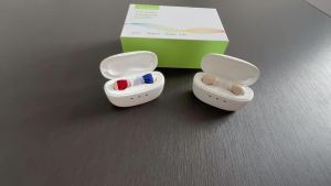 Tai Nghe Trợ Thính Khử Tiếng Ồn Thông Minh Có Dây Đeo Trong Tai Điều Chỉnh Âm Lượng Dành Cho Người Lớn (nam/nữ)