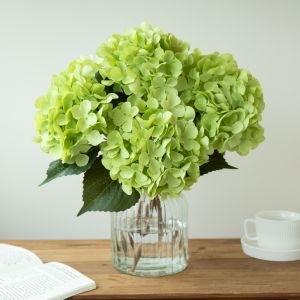 1/2Pcs Hydrangea Artificial Flowers Bouquet 41CM Silk Fake Flowers for Home Room Decor Garden Wedding Decoration Vase Ornament