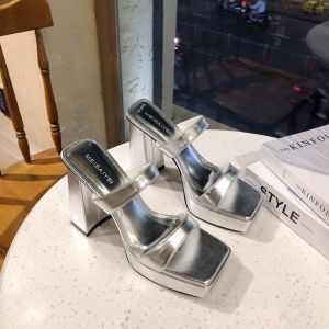 Guốc đúp mũi vuông hai quai trơn xinh sang từ 9-12 phân chất da mềm xịn đi êm