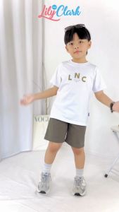 Lily And Clark Celana Boardshort Anak Laki-Laki Pendek Warna Abu - BR03