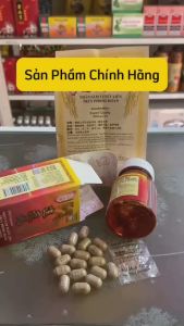 Nhân Sâm Tuyết Liên Truy Phong Hoàn Hộp 30 viên MẶT TRONG DẬP LOGO CHỮ ĐỎ (Hàng Chuẩn Xịn Date Mới Mẫu Mới
