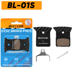 BUCKLOS Ceramic Hydraulic Brake Pads Heat Dissipation Bicycle Disc Brake Pad Road Mountain Bike Brake Pads for SHIMANO J05A L05A