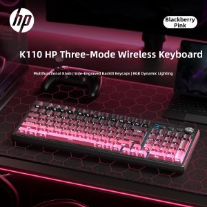 HP | Tri-Mode Wireless Keyboard for Laptops Desktops Office Mechanical Gaming Universal