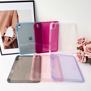 Silicone Pen Slot Anti-Fall Shell Suitable for ipad 10th gen 10.9 11th gen ipad a16 2025