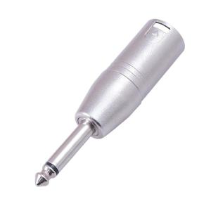 Zinc Alloy 1/4 Inch TRS To XLR Adapter 6.5mm Stereo 1/4 TRS Male To XLR 3Pin Female And Male Stereo Balanced Sound Connector Set