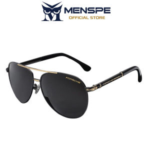 MENSPE Shades Oversized Polarized Sunglasses for Men Outdoor Sun Glasses 100% UV Protection Lightweight Eyewear Case