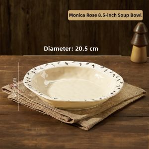 Glossy Ceramic French Style Bowls