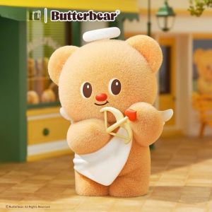 ของแท้ Butterbear Bear Operating Day Series ของขวัญวันเกิดตุ๊กตาสะสม ปักกำมะหยี่ วัสดุตกแต่งสํานักงาน