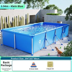 LaiBei | Portable No Inflation Extra Large Kids Swimming Pool