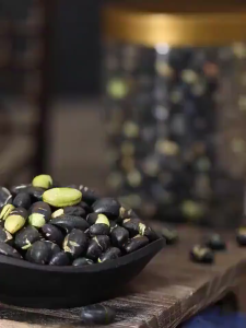 Healthy Organic Black Beans Snack | Salted Green Core Black Beans | Non-GMO No Sugar Added | High Fiber Protein Snack | Nature Food PH