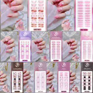 MZ ชุดสติ๊กเกอร์ติดเล็บยาวแบบ3D วิชั่นสติกเกอร์ติดเล็บกันน้ำสามารถทำให้ยาวได้สติ๊กเกอร์ติดแฟชั่นสามมิติไข่มุก เล่นเล็บอัญมณีเลเซอร์ ระดับสีสติกเกอร์ MZ001-MZ015
