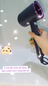 Máy Sấy Tóc Đa Năng Mommil 2200W Ion Âm 2 Chiều Nóng Lạnh - Chống Gây Rụng Tóc Tạo Kiểu Tóc