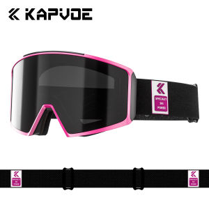 Kapvoe | Kapvoe Outdoor Winter Photochromic Ski Goggle Snow Anti-Fog Sunglasses Snowboard Mask Men Women Eyewear UV400 Glasses Snowmobile