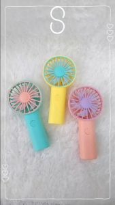 Portable Stand Hand Fan | Colorful Jelly Fans | Portable Mini Fan | Desktop Fan | Cute Fan | INFINILAPAN